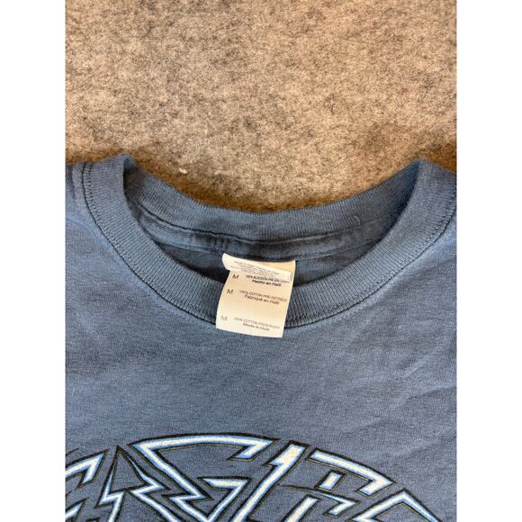 Eagles Band Concert Graphic Tee T-Shirt Mens Medium Blue Music Album Tour Y2K - Picture 3 of 6